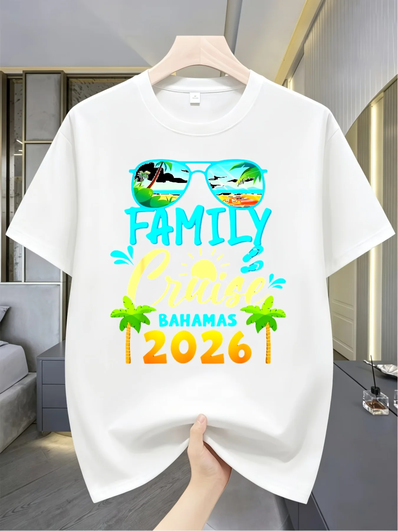 Family Tree Print - 2026 Family Cruise Bahamas Vacation Matching