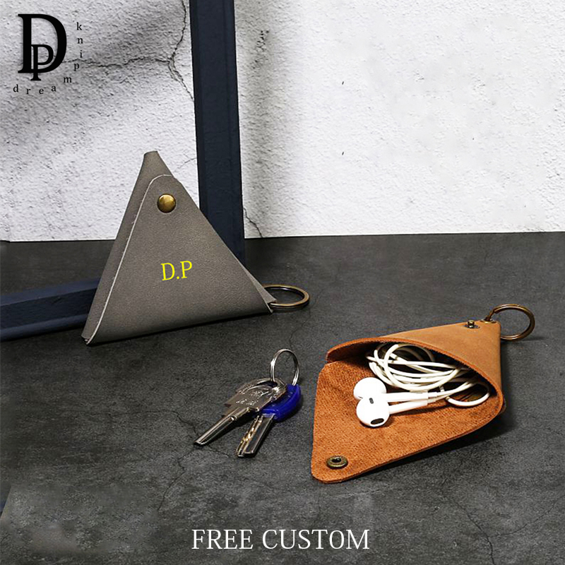 Initial Ring Custom - Creative Custom Name Mini Coin Purse