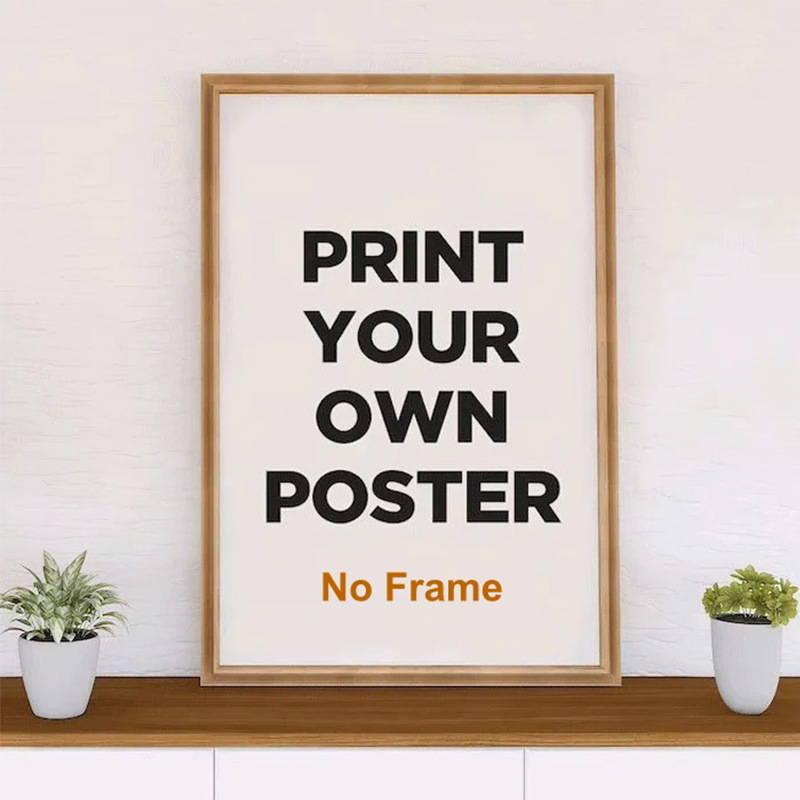 Custom Map Poster - 1pc Customized Portrait Landscape Poster Printing