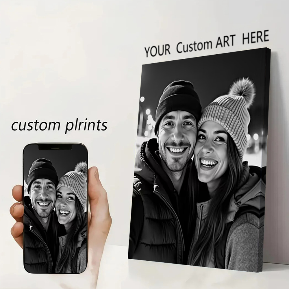 Custom Map Poster - Custom Print Canvas Painting From Your