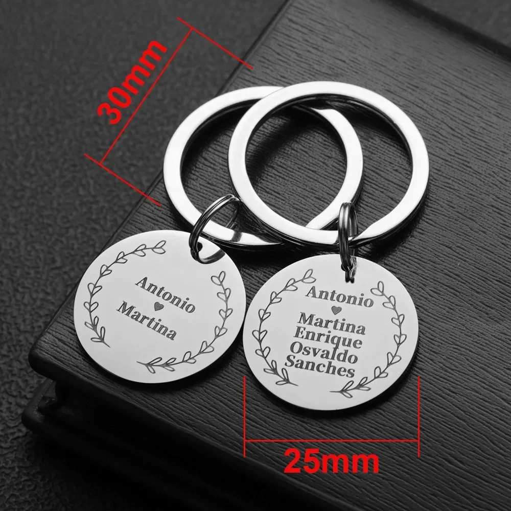 Personalized Keychain Customiz - Initial Ring Custom recension och pris