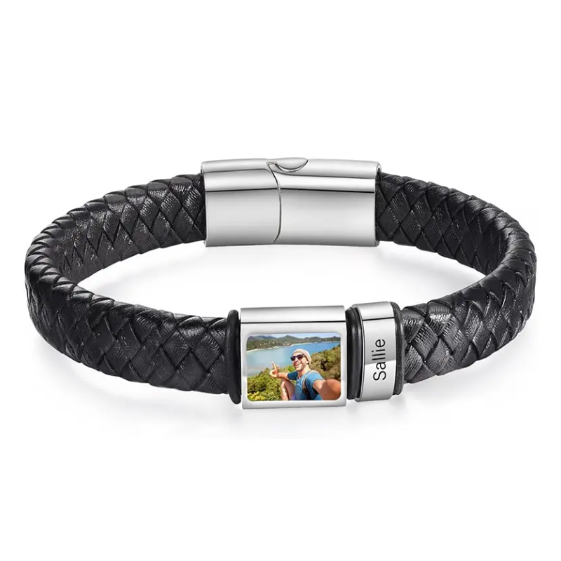 Personalized Photo Name Bracel - Coordinates Bracelet recension och pris