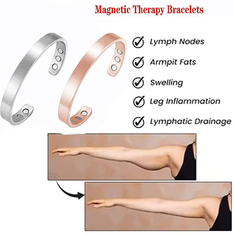 Trendy 4 Color Magnetic Bangle - Coordinates Bracelet recension och pris