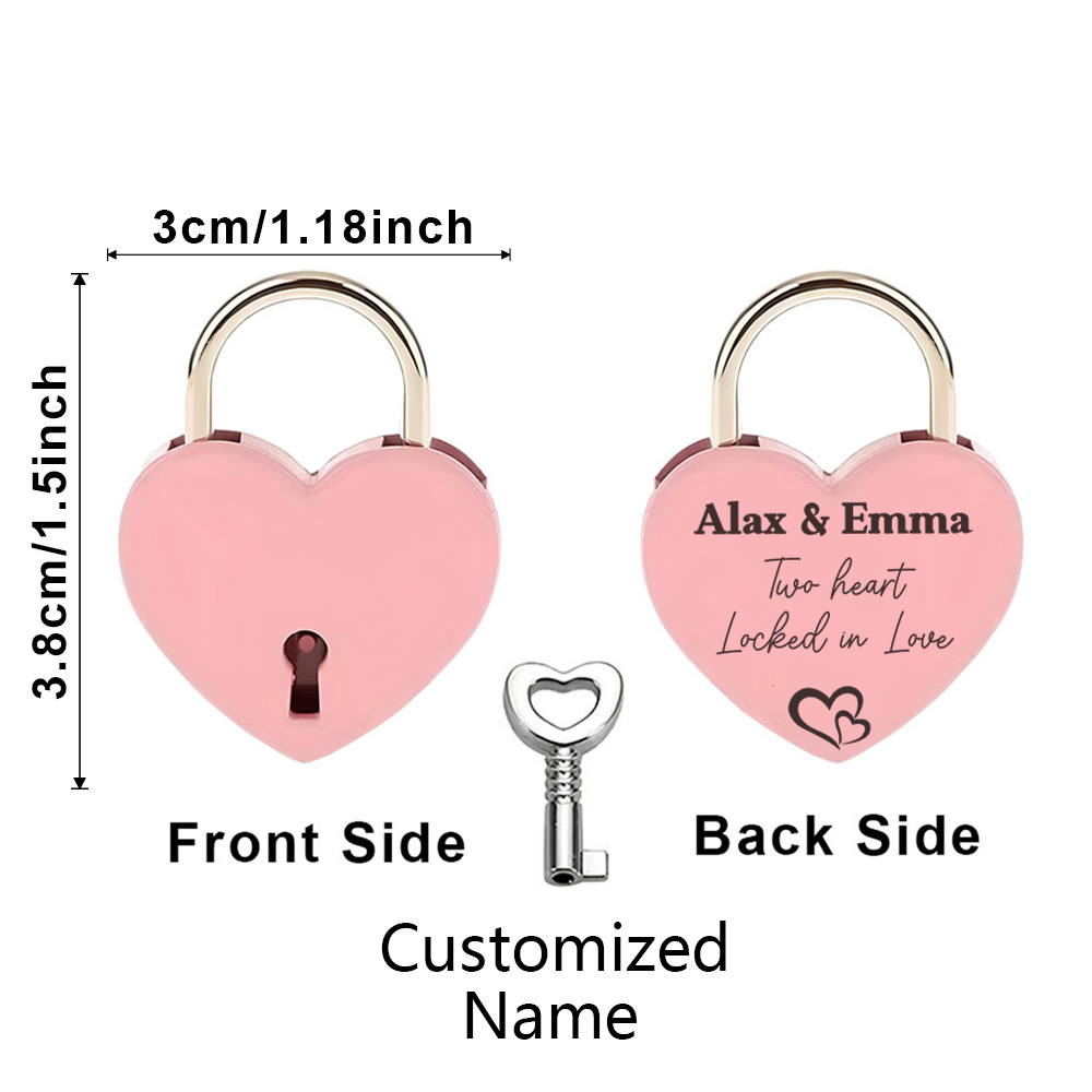 1PC Old Antique Style locked i - Personalized Name Box recension och pris