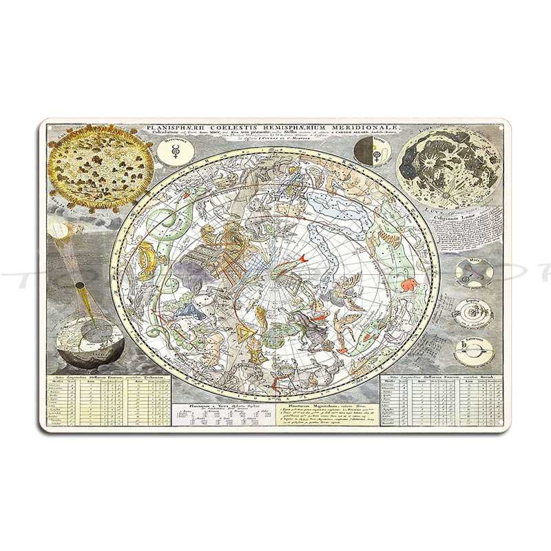 Star Map Of The Southern Starr - Custom Star Map recension och pris