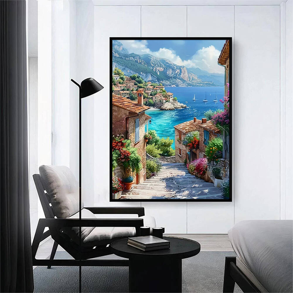 1pc frameless  Diamond Paintin - Photo Mosaic Print recension och pris