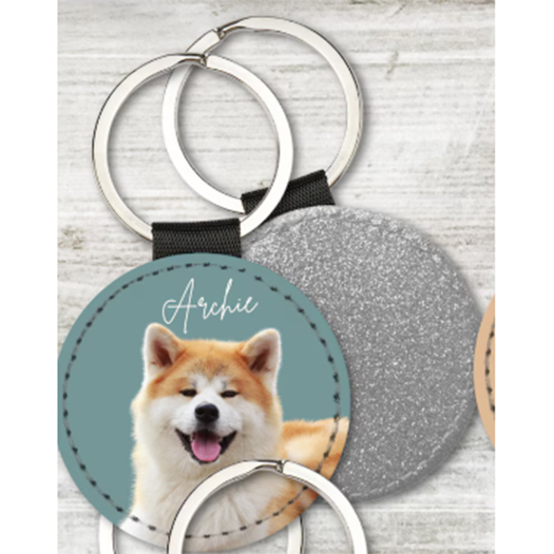 Custom Pet Photo Keychain Pers - Pet Portrait Custom recension och pris