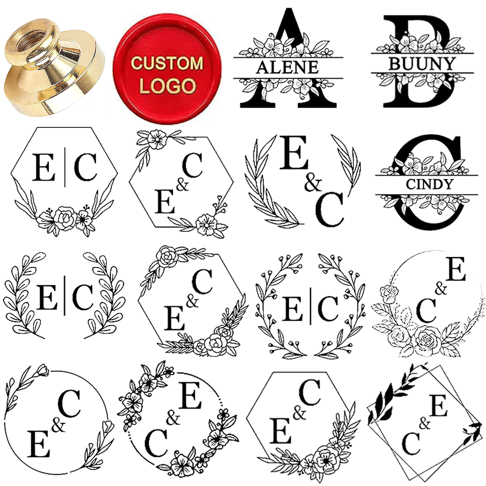 Custom Letter Wax Seal Stamp K - Wax Seal Letter Kit recension och pris