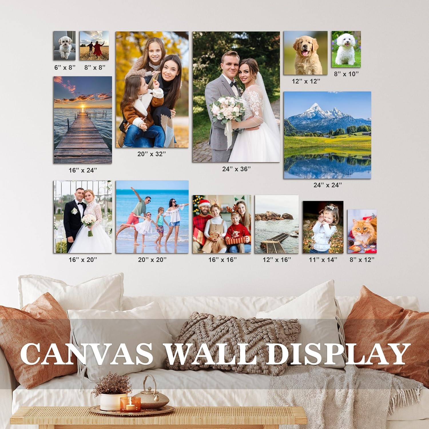 Custom Print Canvas Painting F - Custom Map Poster recension och pris