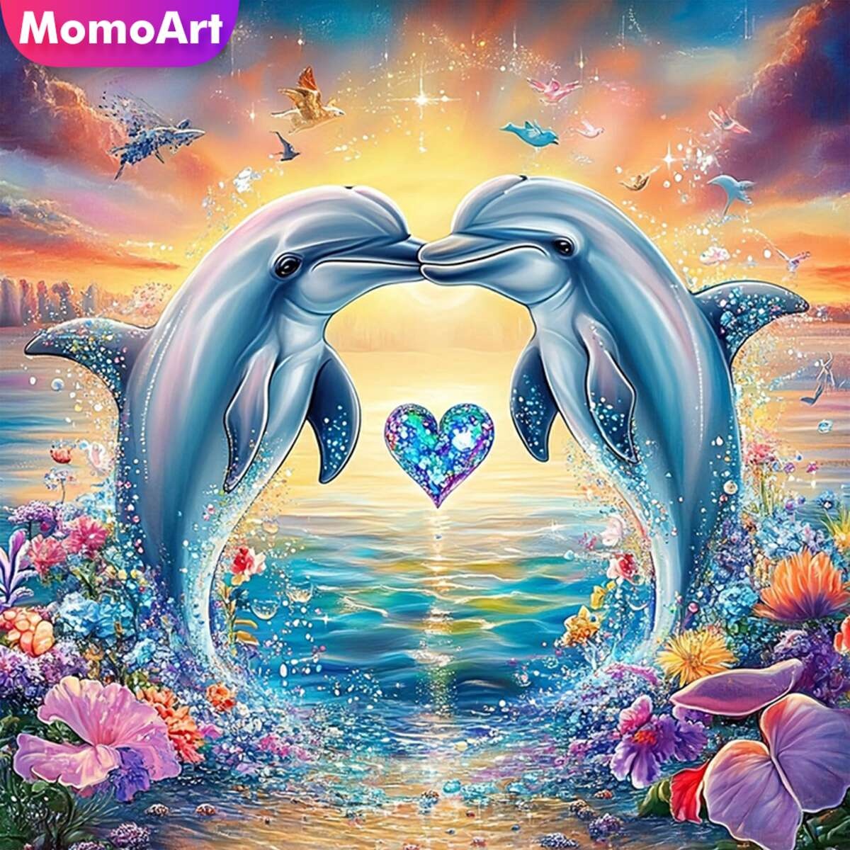 Momoart New Arrival Diamond Pa - Photo Mosaic Print recension och pris