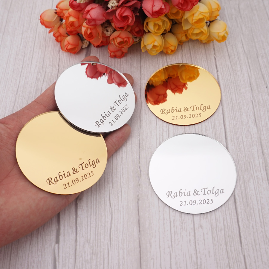 12pcs Personalized Wedding Fav - Personalised Candle Label recension och pris