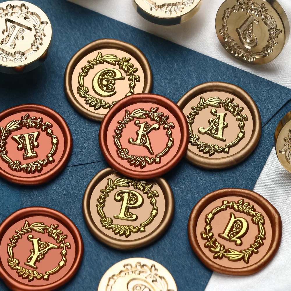 Flower wreath Letter Wax Seal  - Wax Seal Letter Kit recension och pris