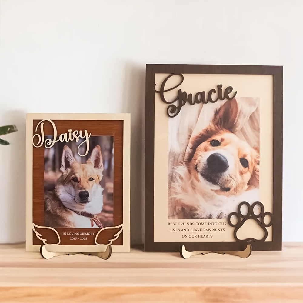 Customizable Personalized Wood - Engraved Wood Frame recension och pris