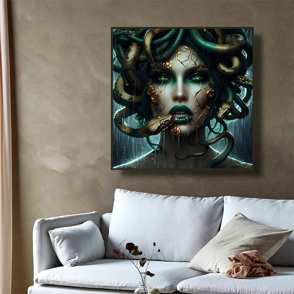 Frameless, Diamond Mosaic Full - Photo Mosaic Print recension och pris