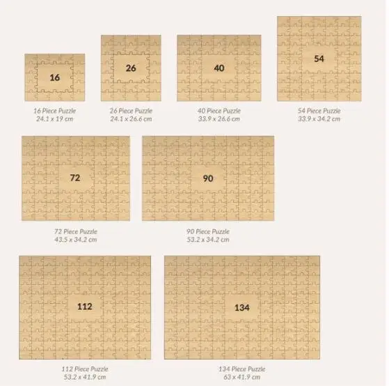 Custom Wooden photo  Puzzle Gu - Custom Photo Book recension och pris