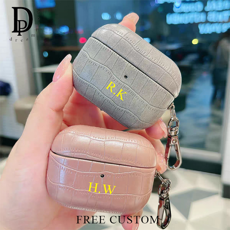 Custom Name Crocodile Leather  - Monogram Keychain Leather recension och pris