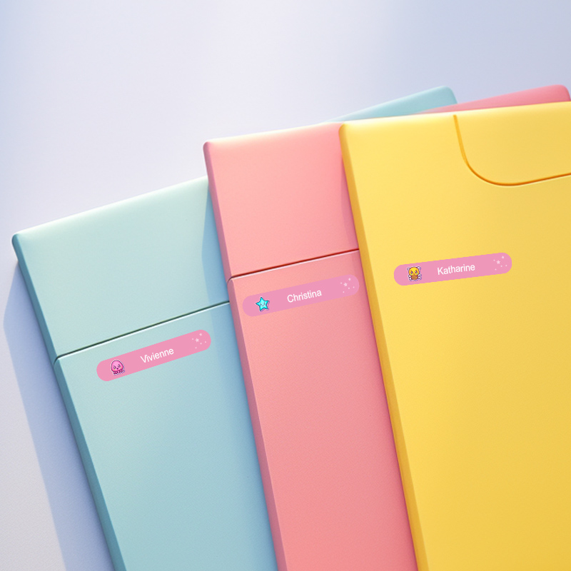 Personalized Waterproof Sticke - Personalized Name Box recension och pris