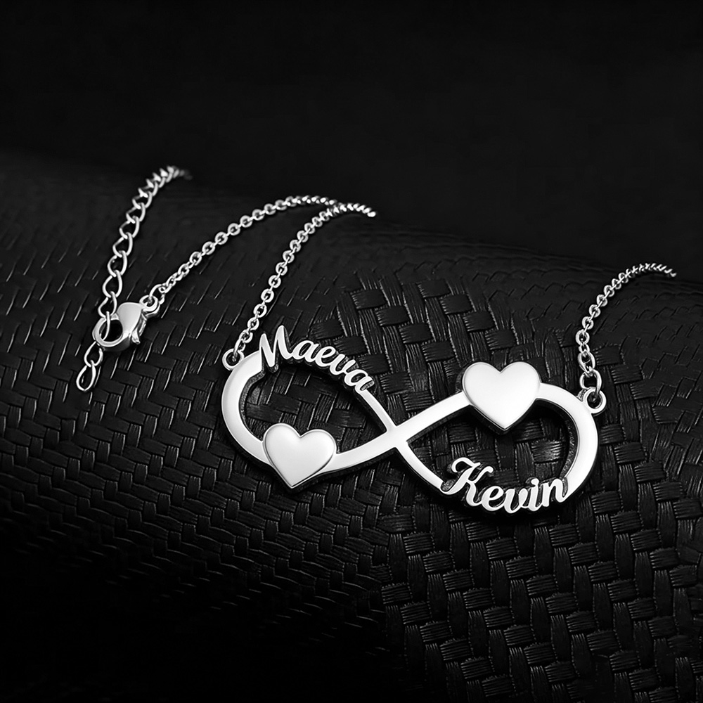 Custom Name Necklace Infinity  - Name Necklace Custom recension och pris