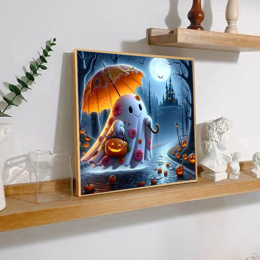 Night Ghost Diamond Painting F - Photo Mosaic Print recension och pris