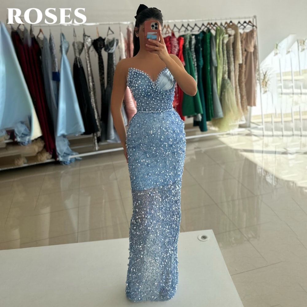 ROSES Sky Blue Glamorous Party - Custom Night Sky recension och pris