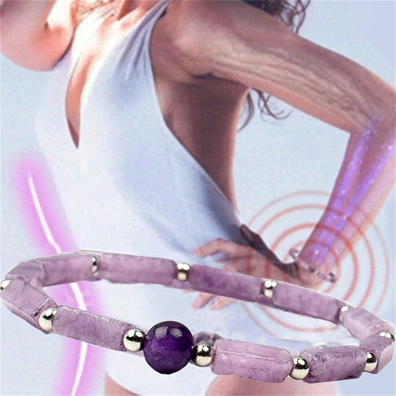 1Pcs Amethyst Body-purify Slim - Coordinates Bracelet recension och pris