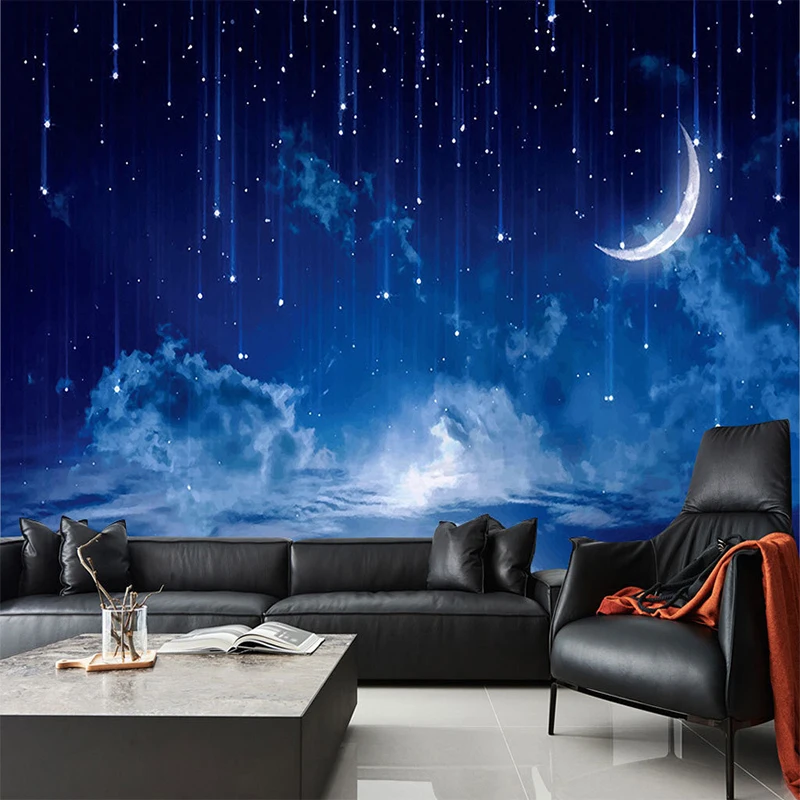 Mural Wallpaper Custom Blue Ni - Custom Night Sky recension och pris