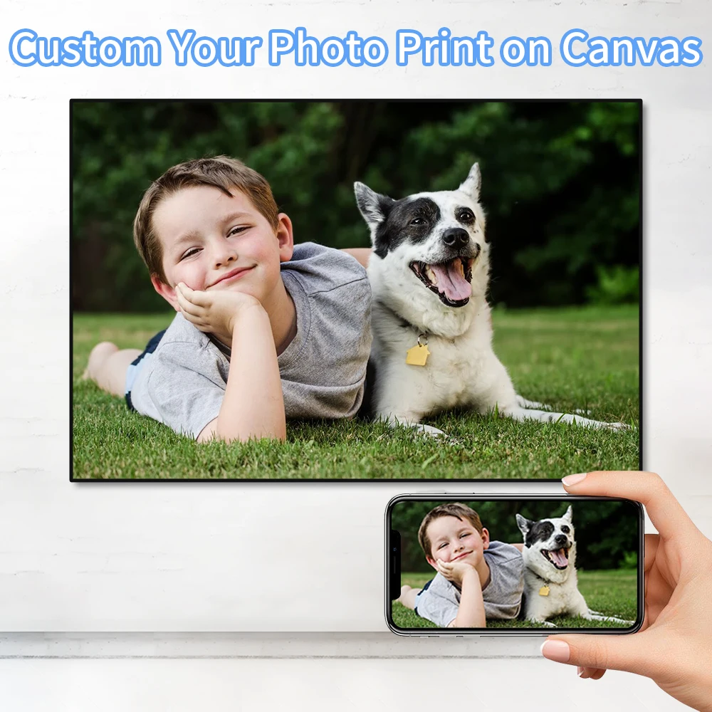 Custom Canvas Painting for Fam - Custom Map Poster recension och pris
