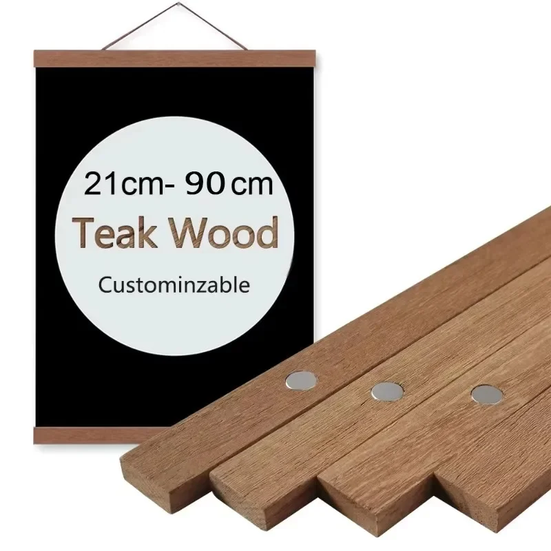 21-90cm Magnetic Wooden Pictur - Engraved Wood Frame recension och pris