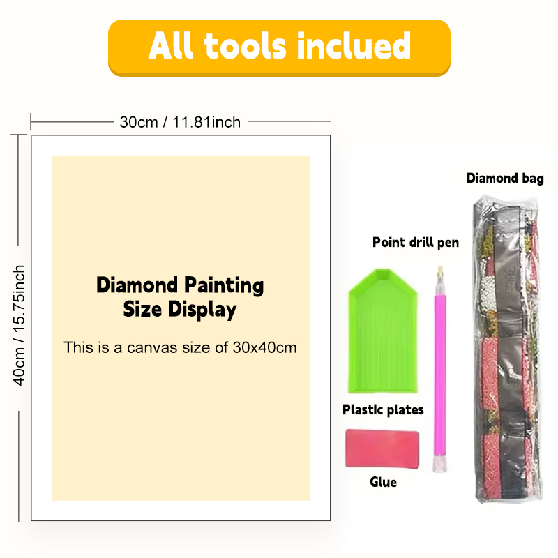 5D DIY Diamond Painting Japan  - Photo Mosaic Print recension och pris